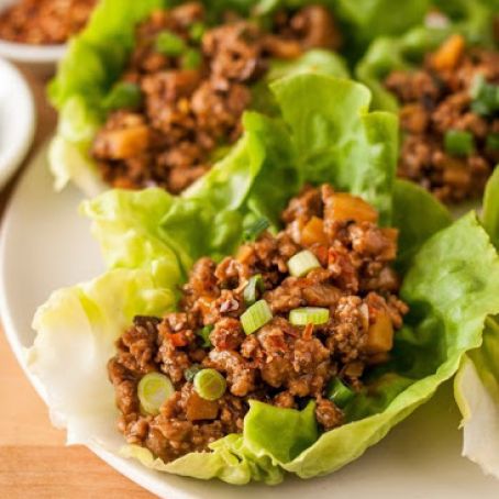 Chicken Lettuce Wraps