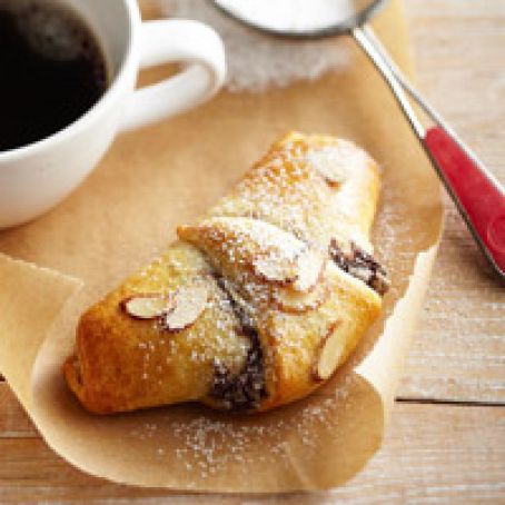 Easy Chocolate-Almond Croissants