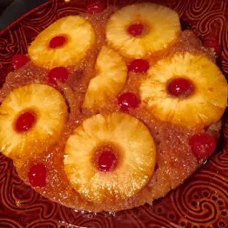Fresh Pineapple Upside Down Cake