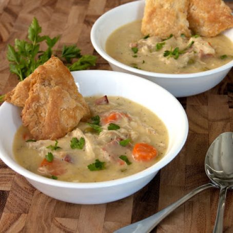 Chicken Pot Pie Soup
