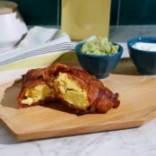 Bacon-Weave Breakfast Burrito
