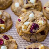Cranberry & White Chocolate Chip Cookies
