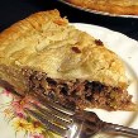 Tourtiere Du Quebec (French-Canadian Meat Pie)