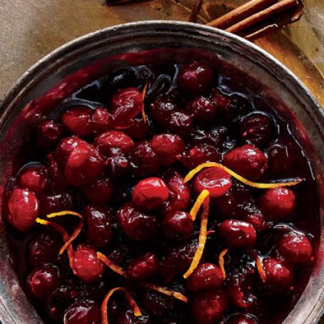 Grand Marnier Cranberry Sauce