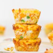100-Calorie Cheese, Vegetable and Egg Muffins (gluten-free)