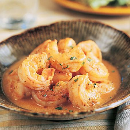 Buttery Lemon Shrimp