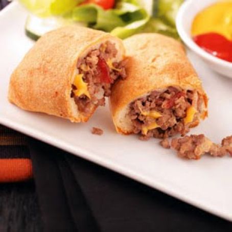 Bacon Cheeseburger Roll-Ups