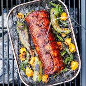 Maple-Mesquite Grilled Pork Loin