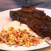 Zinfandel Glazed BBQ Beef Short Ribs