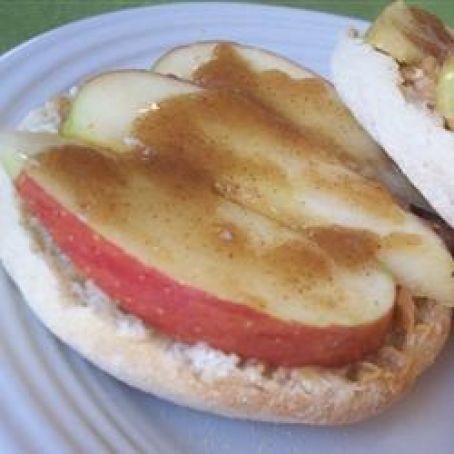 Peanut Butter Apple Breakfast Rounds