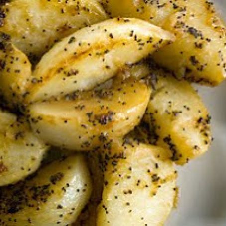 Glazed Poppyseed Turnips