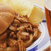 Slow-Cooked Barbecue Pork Sandwiches