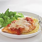 Oven Fried Chicken Parmesan