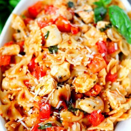 Bruschetta Chicken Pasta