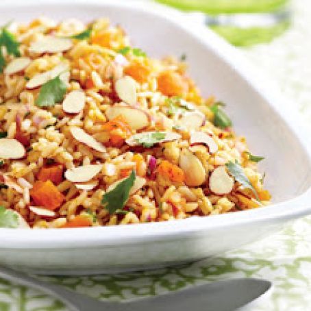 Apricot Almond Rice Pilaf