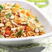 Apricot Almond Rice Pilaf