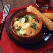 Scalloped Shrimp and Potatoes