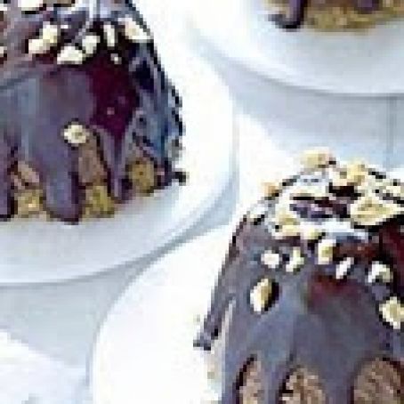 Chocolate-Peanut Butter Bombes