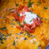 Slow Cooker Chicken Enchilada Dip
