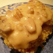 Dessert, Cake: Banana Cake with Caramel-Praline Frosting