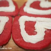 Red Velvet Sugar Cookies