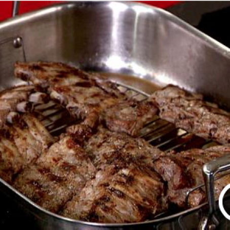 Vinegar Brined Baby Back Ribs