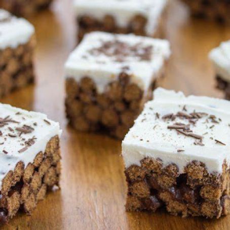 White Russian Cereal Cocktail Bars