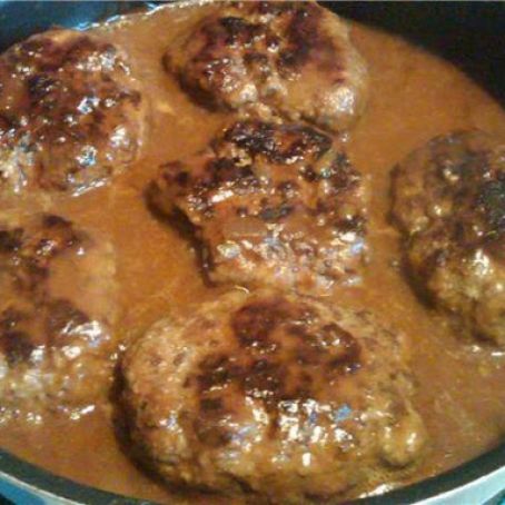 Burgers in Gravy