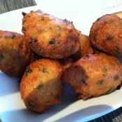 Jalapeno & Bacon Hush Puppies with Chipotle Dip