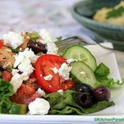 Chicken Greek Salad