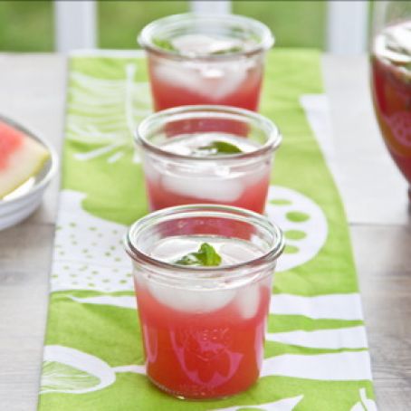 Watermelon Basil Soda