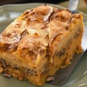 Cinnamon-Glazed Sweet Potato and Apple Bake