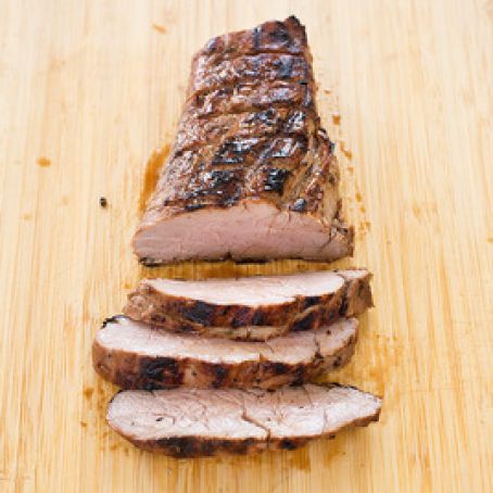 Garlic-Lime Grilled Pork Tenderloin Steaks