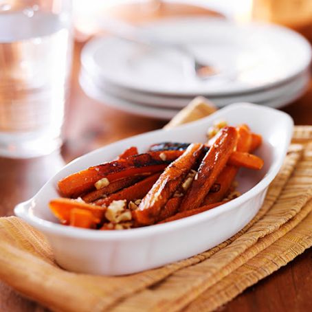 Maple-Orange Glazed Carrots
