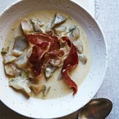 Chunky Artichoke & Sunchoke Soup