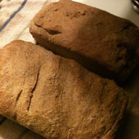 Easy soaked whole wheat bread