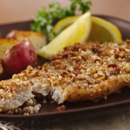 Pecan-Crusted Fish Fillets