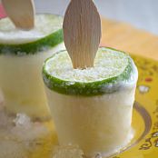 Creamy Margarita Popsicles