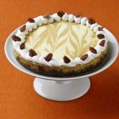 Pumpkin Marble Cheesecake