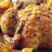 Maple Roast Chicken and Squash