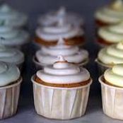 Lemon, Lime & Grapefruit Curd Filled Cupcakes with Cream Cheese Frosting