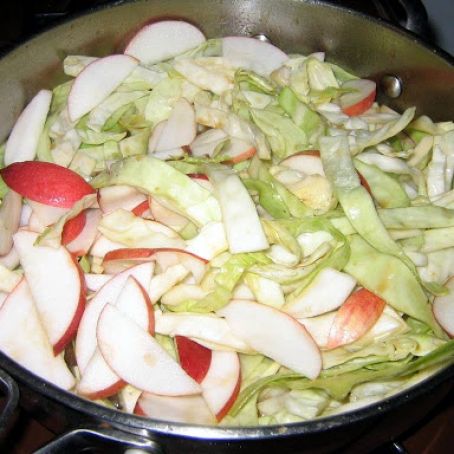 Cabbage and Apple Slaw