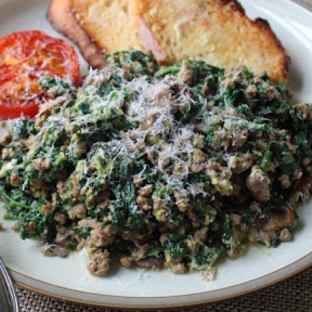 Spinach/Beef Filling