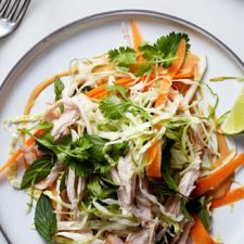 Crunchy Turkey Salad with Peanut Dressing