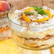Fresh Peach Trifle