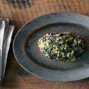 Twice-Baked Potatoes with Kale