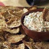 Spicy Pita Chips and Dip