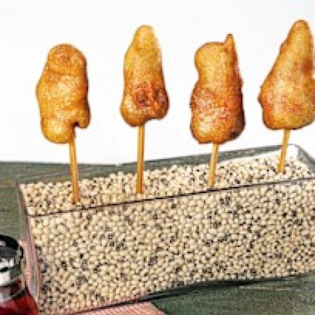 Chicken & Waffles On A Stick