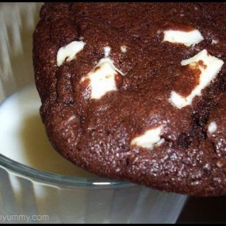 Chocolate White Chocolate Chunk Cookies