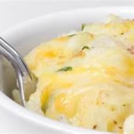 Mashed potatoes, Baked